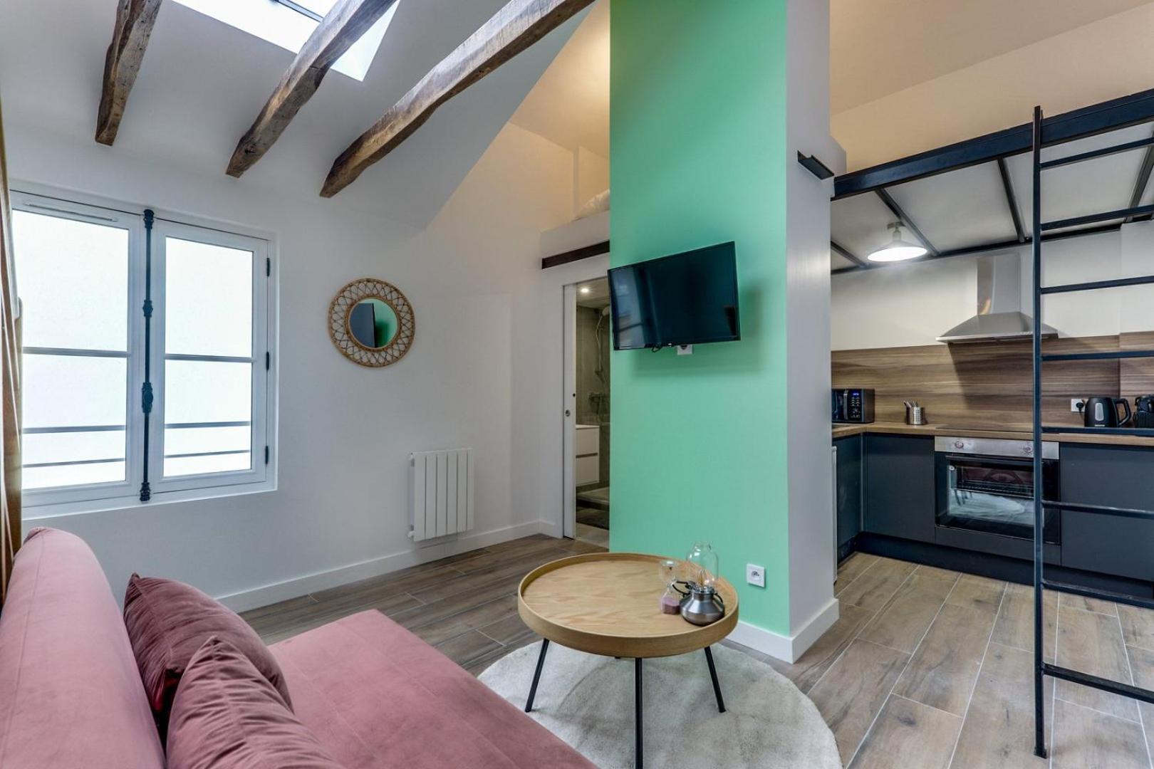Apartament The "Peppermint" - Moderne & Elegant - Marais Paryż Zewnętrze zdjęcie
